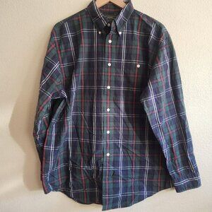 Filson Shirt Mens Large Plaid Button Down Seattle Made Long Sleeve Casual